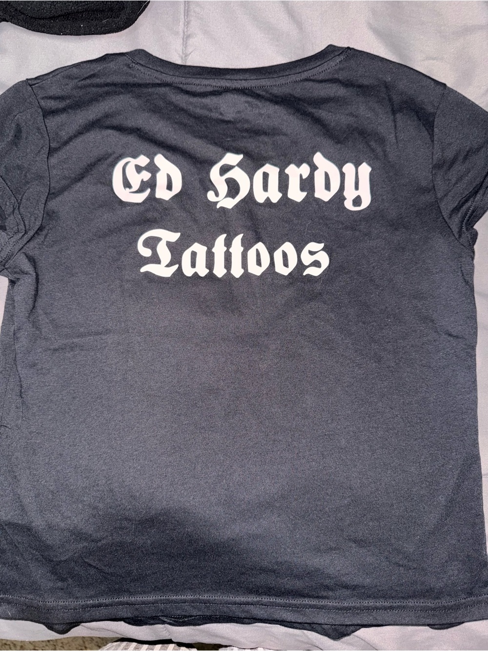 NWT Ed Hardy x Zumiez Bedazzled Shirt - Picture 4 of 10